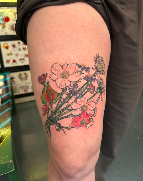 Stephanie tattoo werk
