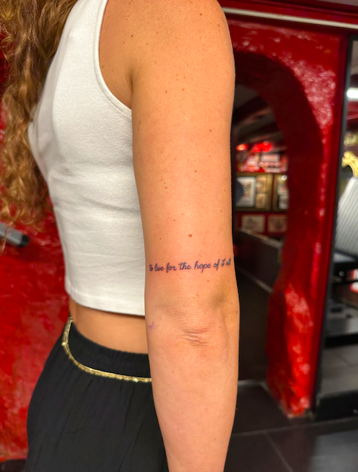 Stephanie tattoo werk